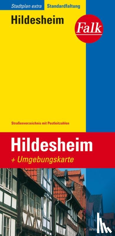  - Falk Stadtplan Extra Standardfaltung Hildesheim 1:17 500