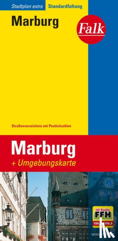 - Falk Stadtplan Extra Standardfaltung Marburg 1:16 000