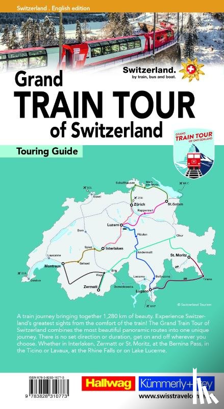 Baumgartner, Roland - Grand Train Tour of Switzerland Touring Guide