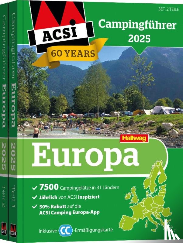  - ACSI Campingführer Europa 2025