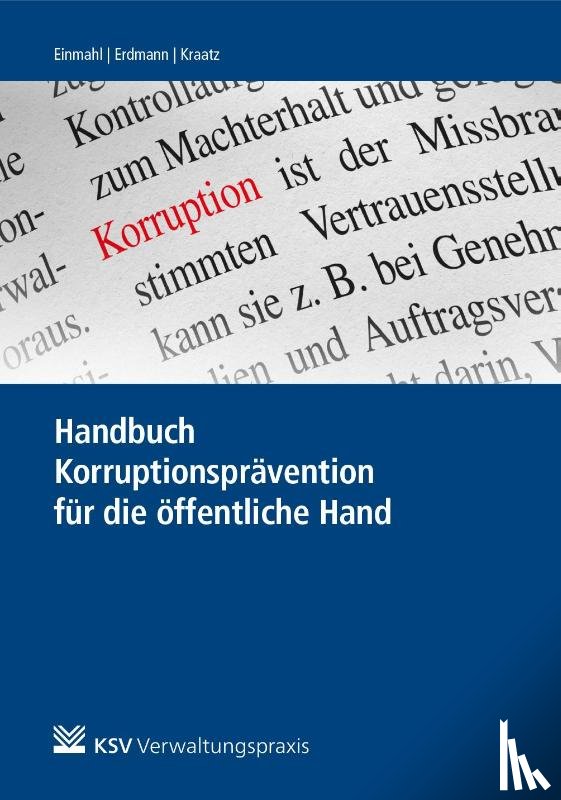 - Handbuch Korruptionsprävention für die öffentliche Hand
