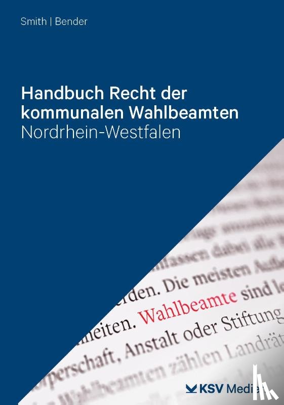  - Handbuch Recht der kommunalen Wahlbeamten