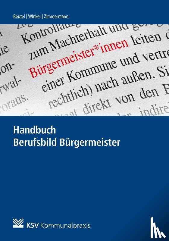  - Handbuch Berufsbild Bürgermeister