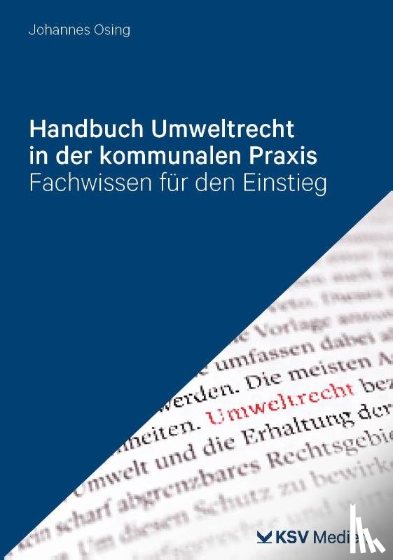 Osing, Johannes - Handbuch Umweltrecht in der kommunalen Praxis