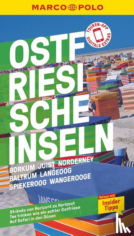 Bötig, Klaus, Kühn, Volker - MARCO POLO Reiseführer Ostfriesische Inseln, Baltrum, Borkum, Juist, Langeoog, Norderney, Spiekeroog, Wangerooge