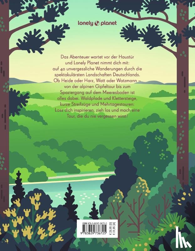 Brunswig, Muriel, Schwieder, Sabine, Tröger, Gabriele, Eickhoff, Matthias - Lonely Planet Bildband Legendäre Wanderrouten in Deutschland