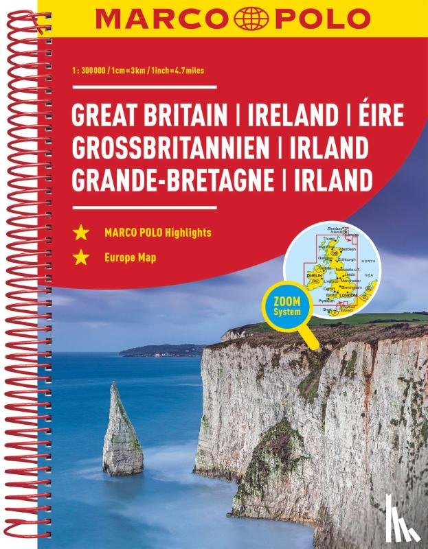  - MARCO POLO Reiseatlas Großbritannien, Irland 300 000