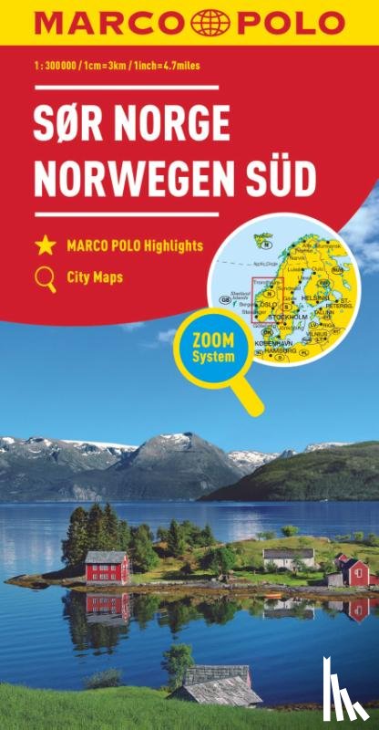  - Marco Polo Wegenkaart Noorwegen Zuid