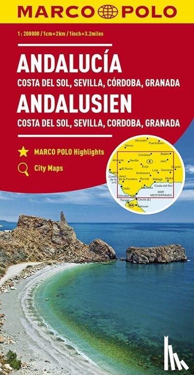  - Marco Polo Andalusië - Costa del Sol 1:200.000