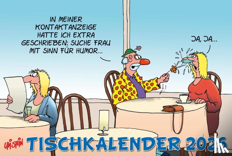 Stein, Uli - Uli Stein Tischkalender 2026: Monatskalender zum Aufstellen