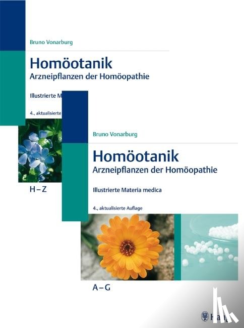 Vonarburg, Bruno - Homöotanik. Hahnemann-Geburtstagsausgabe. 2 Bde