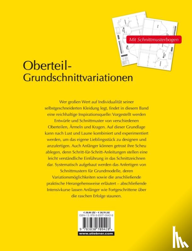  - Oberteil-Grundschnittvariationen