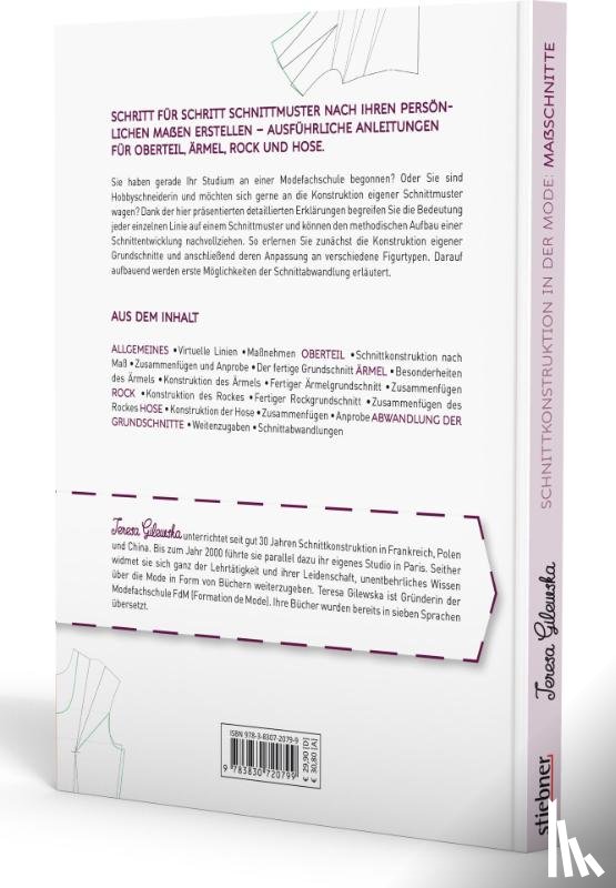 Gilewska, Teresa - Schnittkonstruktion in der Mode - Maßschnitte