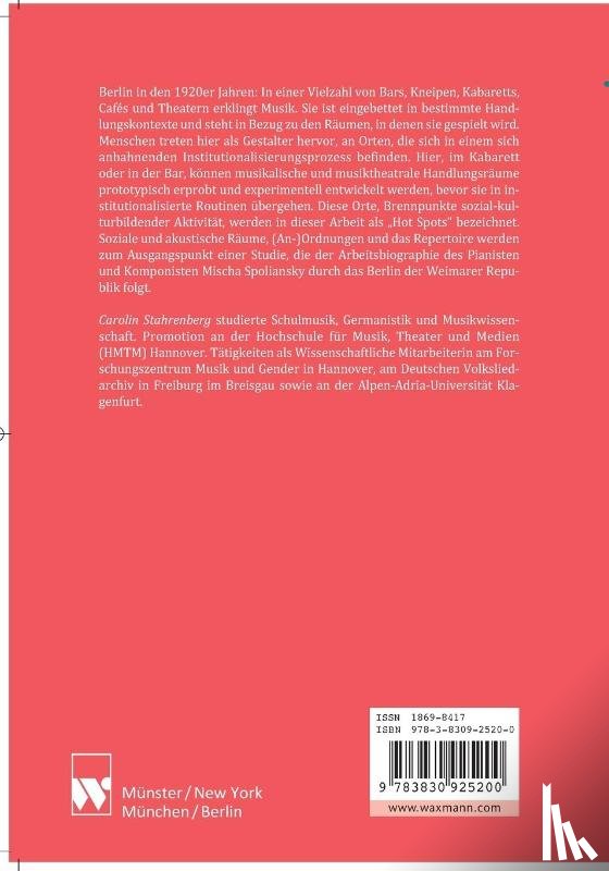 Stahrenberg, Carolin - Hot Spots von Café bis Kabarett