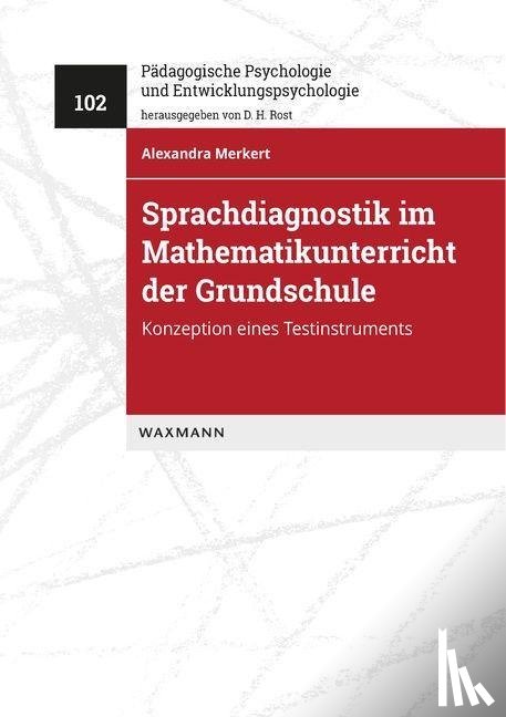 Merkert, Alexandra - Sprachdiagnostik im Mathematikunterricht der Grundschule