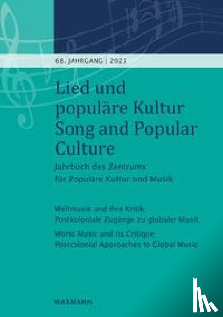  - Lied und populäre Kultur / Song and Popular Culture