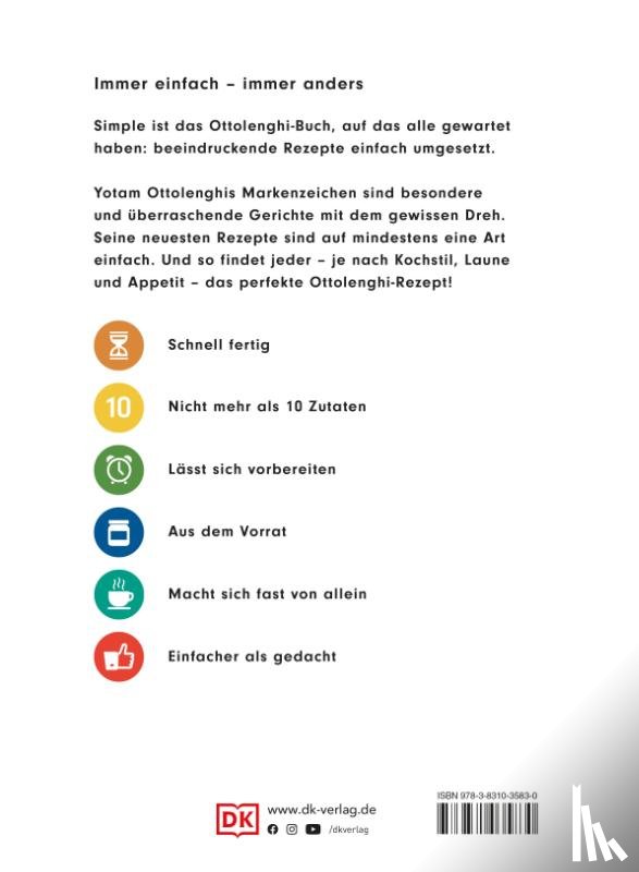 Ottolenghi, Yotam - Simple. Das Kochbuch