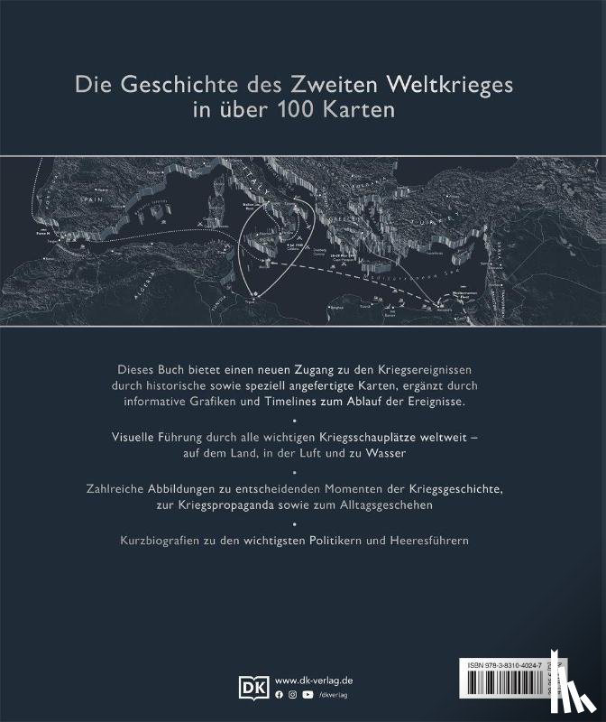 Adams, Simon, Allan, Tony, Celtel, Kay, Grant, Reg G. - Der Zweite Weltkrieg in Karten