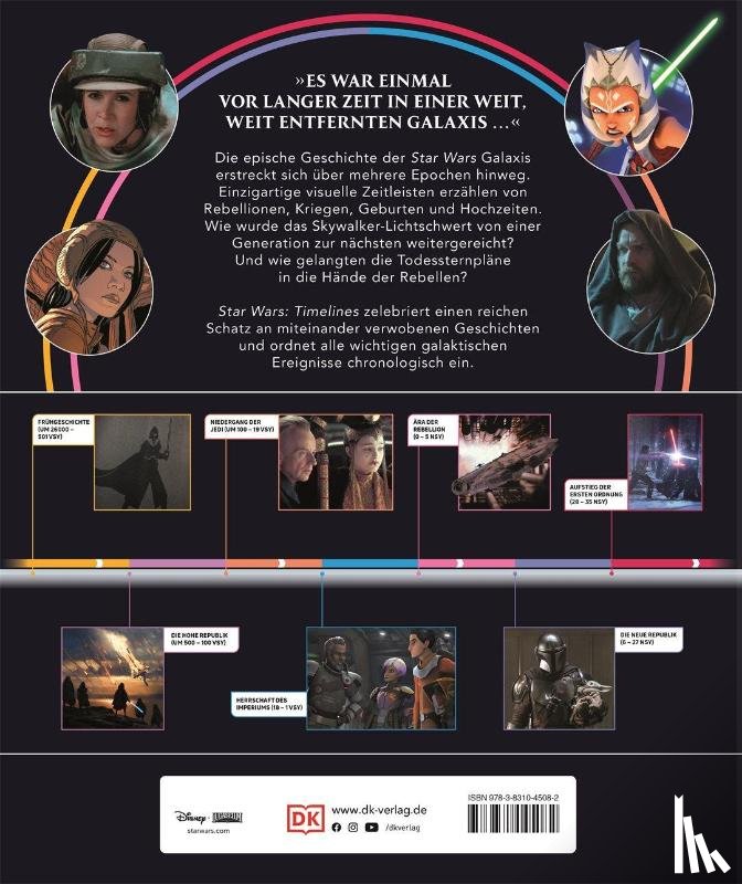 Baver, Kristin, Fry, Jason, Horton, Cole, Richau, Amy - Star Wars Timelines