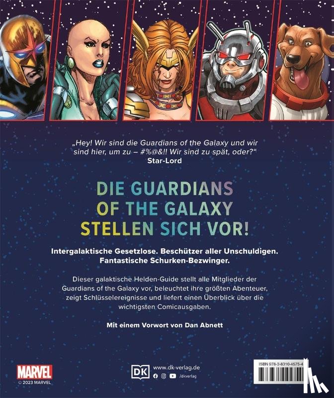 Jones, Nick - MARVEL Guardians of the Galaxy Helden, Schurken, Schauplätze und Geschichten