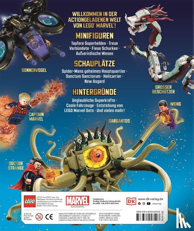 Hugo, Simon, Richau, Amy - LEGO® Marvel Das große Superhelden Lexikon