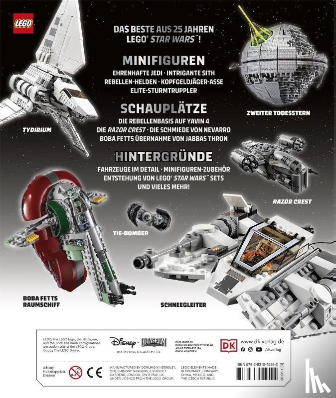 Beecroft, Simon, Dowsett, Elizabeth, Fry, Jason, Hugo, Simon - LEGO® Star Wars(TM) Lexikon der Figuren, Raumschiffe und Droiden