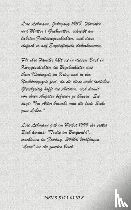 Lehmann, Lore - Lara