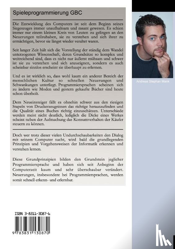 Mank, Andreas Stephan - Einfuhrung in die Spieleprogrammierung