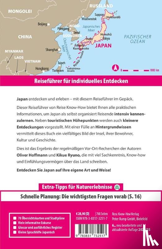 Ryuno, Kikue, Hoffmann, Oliver - Reise Know-How Reiseführer Japan
