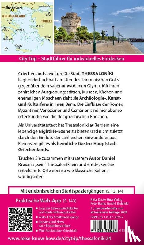 Krasa, Daniel - Reise Know-How CityTrip Thessaloniki