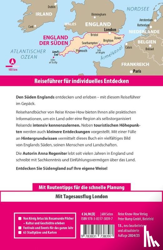 Regeniter, Anna, Semsek, Hans-Günter - Reise Know-How Reiseführer England - der Süden