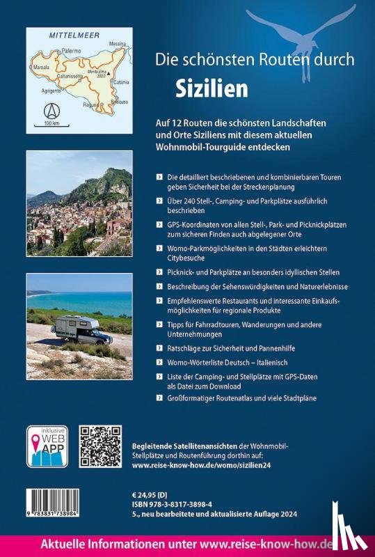 Gölz, Gaby - Reise Know-How Wohnmobil-Tourguide Sizilien