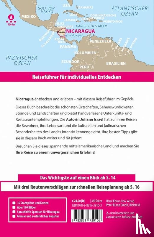 Israel, Juliane, Benkoe, Béla - Reise Know-How Reiseführer Nicaragua