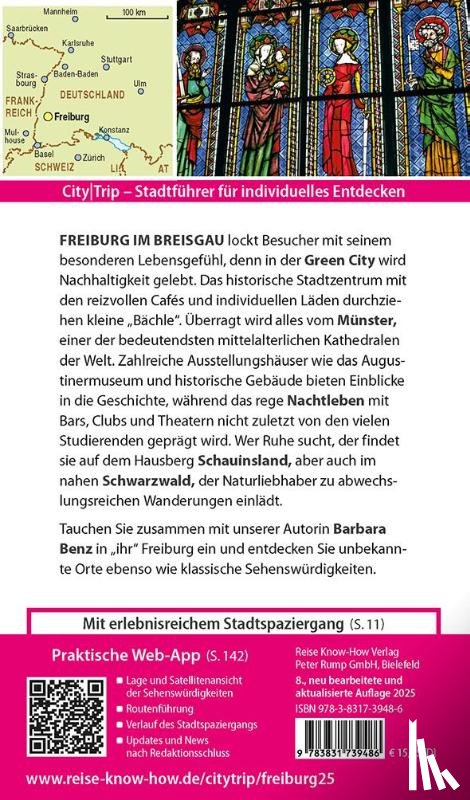 Benz, Barbara - Reise Know-How CityTrip Freiburg