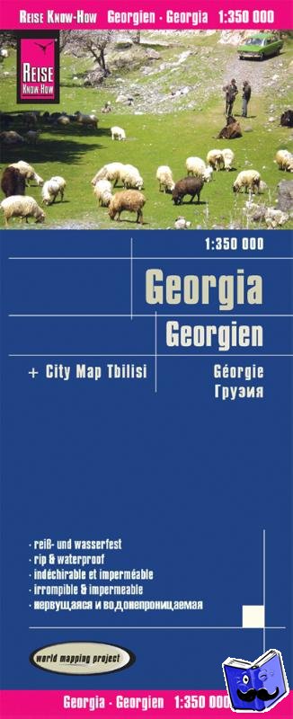  - Reise Know-How Landkarte Georgien (1:350.000)