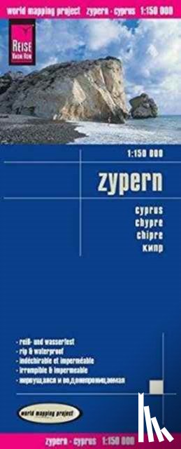  - Reise Know-How Landkarte Zypern / Cyprus 1:150.000