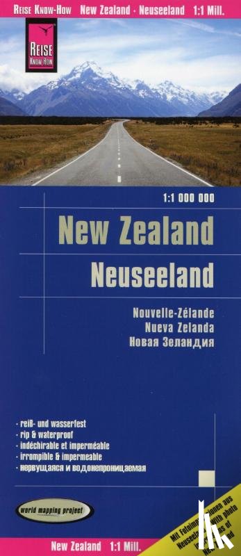  - Reise Know-How Landkarte Neuseeland 1 : 1.000.000