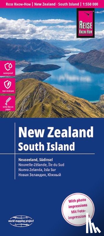  - New Zealand - South Island (1:550.000)