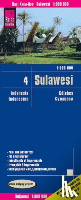 Peter Rump, Reise Know-How Verlag - Indonesia 4 Sulawesi (1:800.000)