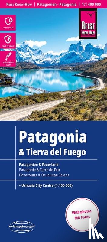  - Patagonia & Tierra del Fuego (1:1,400,000)
