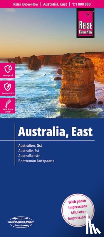 Know-How, Reise - Australia, East (1:1.800.000)