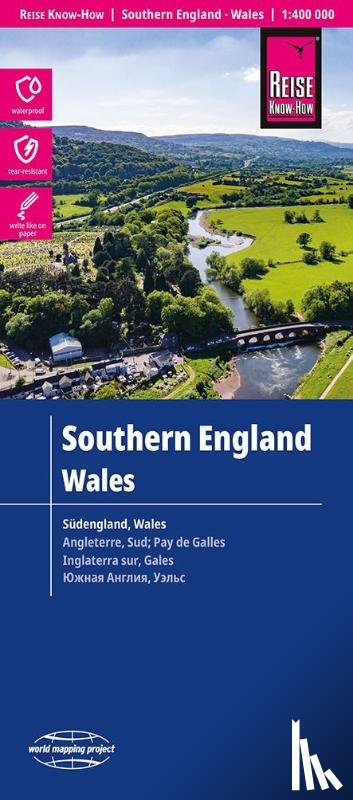 Reise Know How - Southern England & Wales (1:400.000)