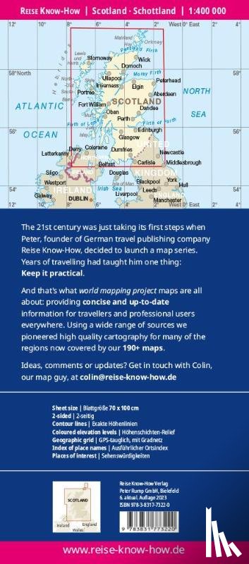 Reise Know How - Scotland Map