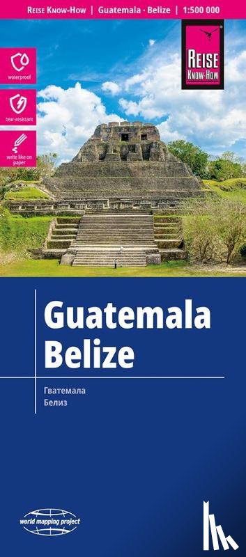 - Guatemala - Belize Map