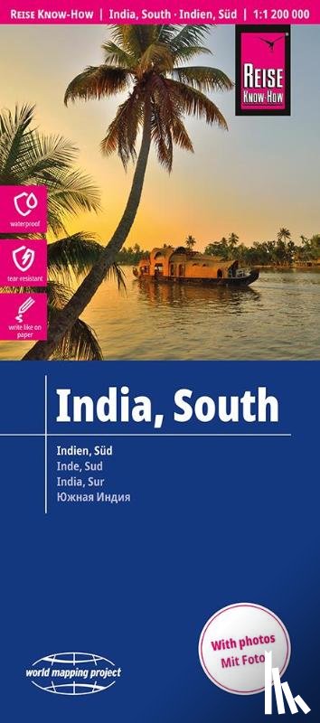 Reise Know How - India, South (1:1.200.000)