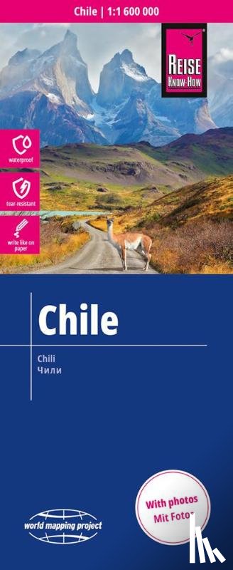  - Reise Know-How Landkarte Chile (1:1.600.000)