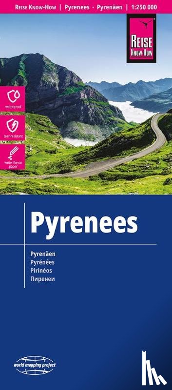  - Pyrenees Map