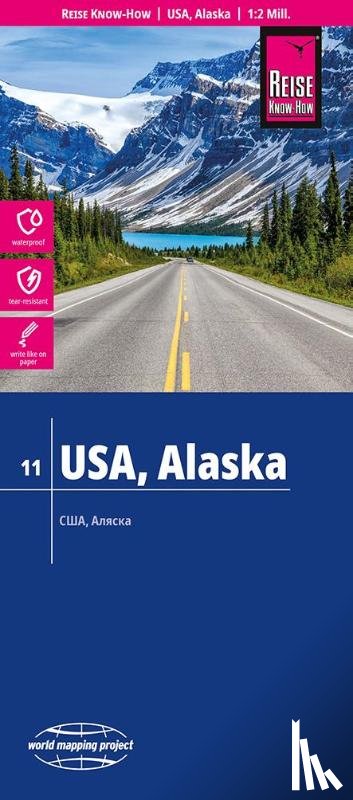 Reise Know How - USA 11, Alaska (1:2.000.000)