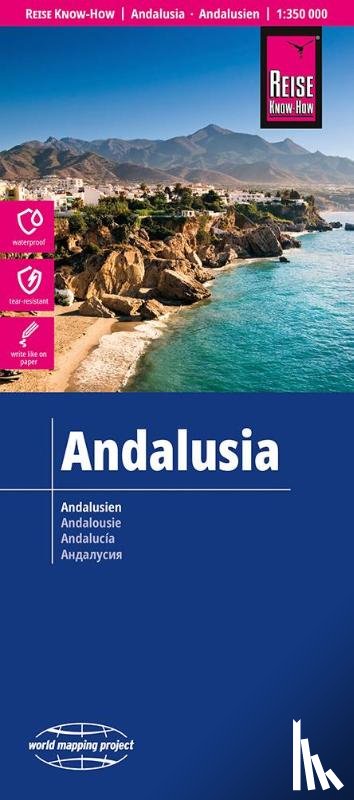 Reise Know How - Andalusia Map