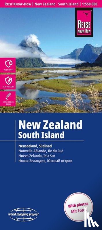 Reise Know How - New Zealand, South Island (1:550.000)